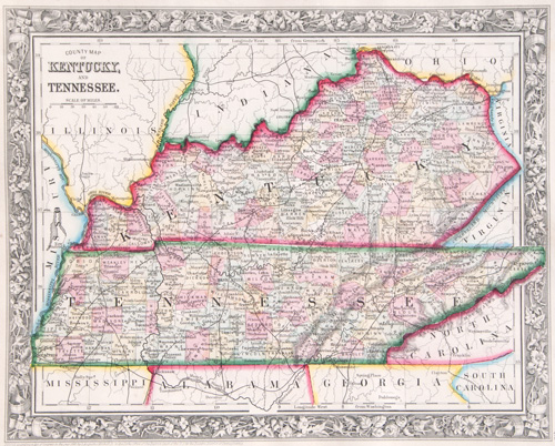 Kentucky Tennessee 1862